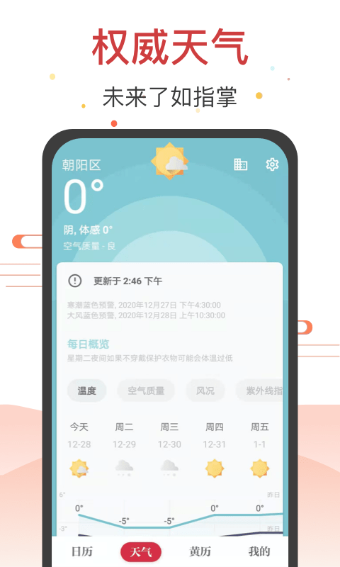 日历天气