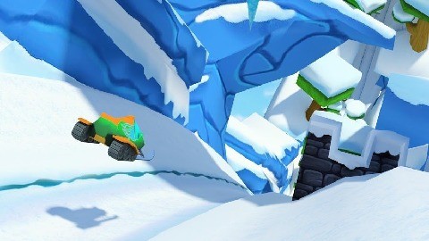 模拟雪地赛车