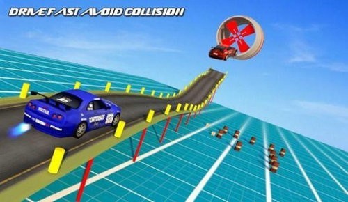 空中坡道车